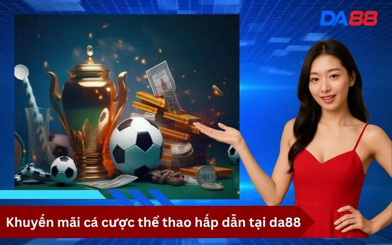 Khuyến mãi cá cược thể thao hấp dẫn tại da88